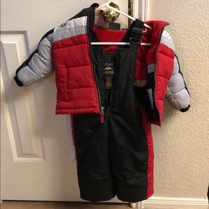 Pacific trail jacket and bib
